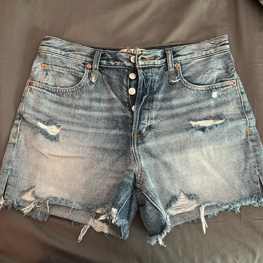 We the Free cutoff denim shorts